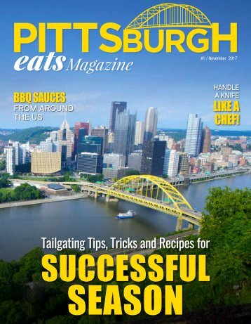 Pittsburgh Eats Magazine First Edition