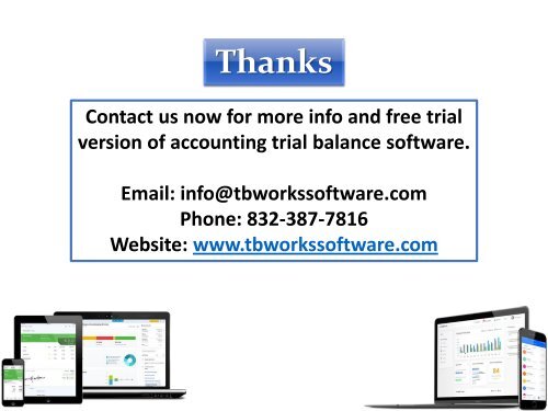 The Advantages Of A Trial Balance Software