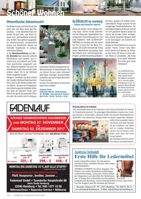 Hamburg Nordost Magazin Adventausgabe 6-2017 Online