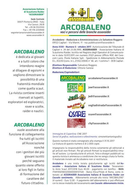 Arcobaleno 05/2017