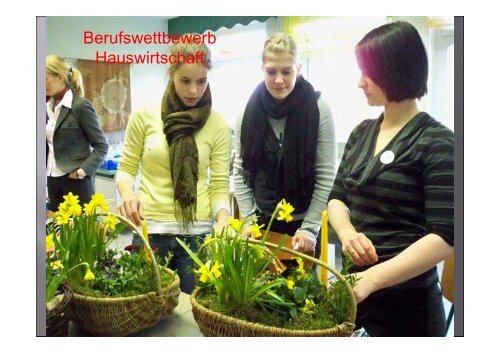 Berufswettbewerb Hauswirtschaft