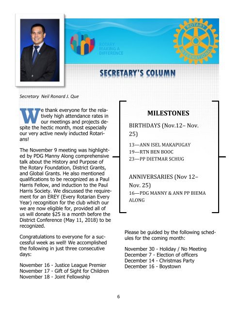 RCCDO November 23 Bulletin