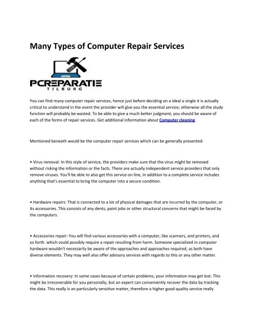 Computer Repairs Canning Vale