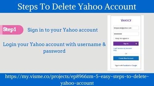 Yahoo Account Delete On Smartphone