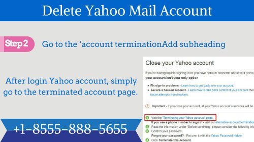 Yahoo Account Delete On Smartphone