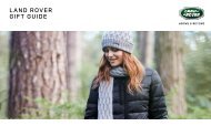 Land Rover Gift Guide