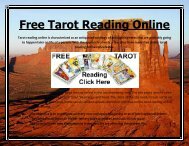 Free Tarot Reading Online