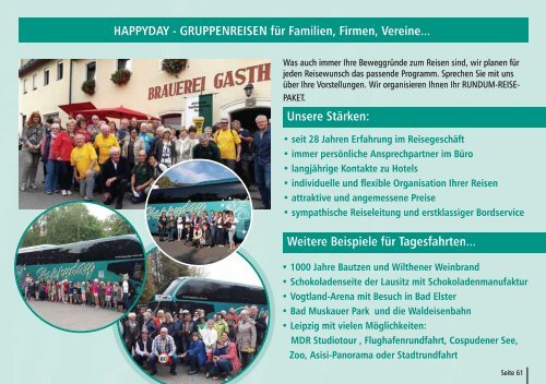 Reisekatalog Happyday 2018