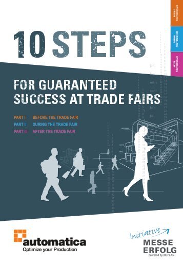 automatica 2018 // 10 steps for guaranteed success at trade fairs 