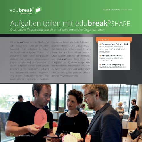 edubreak®SPORTCAMPUS Produktkatalog