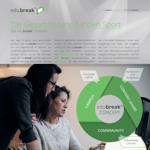 edubreak®SPORTCAMPUS Produktkatalog