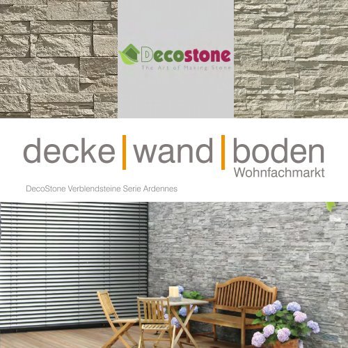 Mathios DecoStone Serie Ardennes Verblendsteine