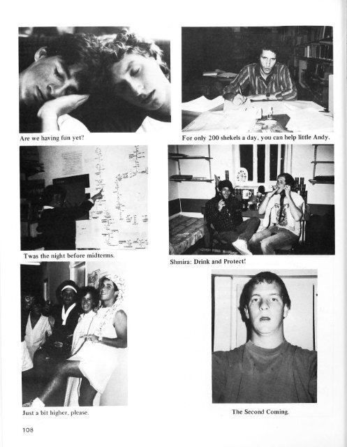 1984-1985 Rothberg Yearbook