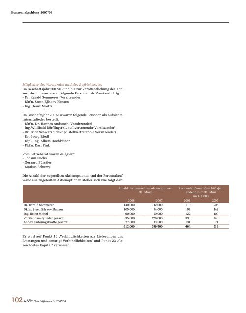 Geschäftsbericht 2007/08 - Wiener Börse