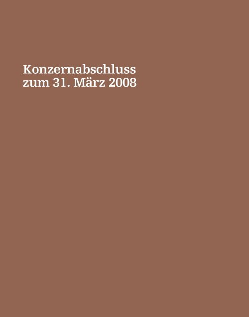 Geschäftsbericht 2007/08 - Wiener Börse