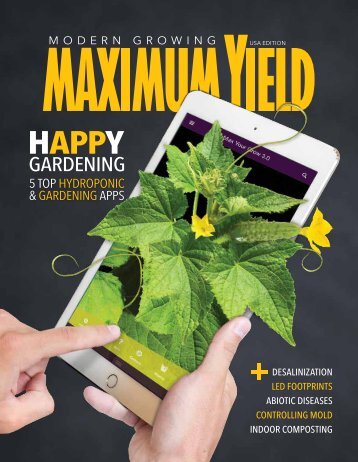 Maximum Yield Modern Growing | USA Edition | May 2017