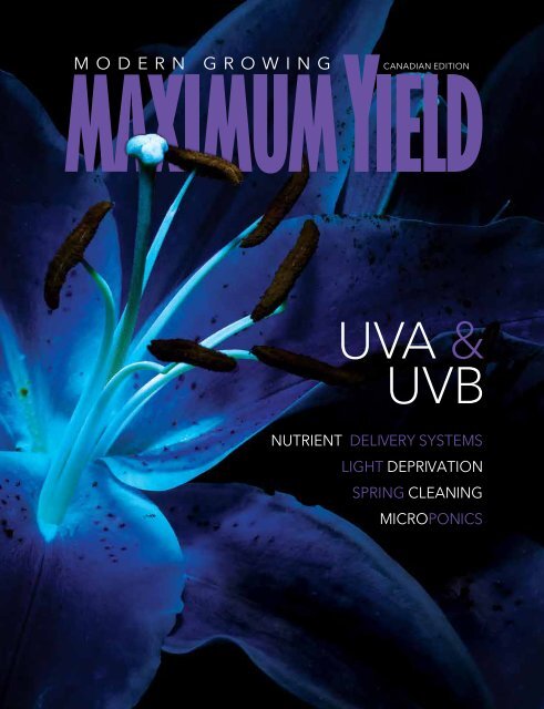 Maximum Yield Modern Growing | Canadian Edition | May June 2017