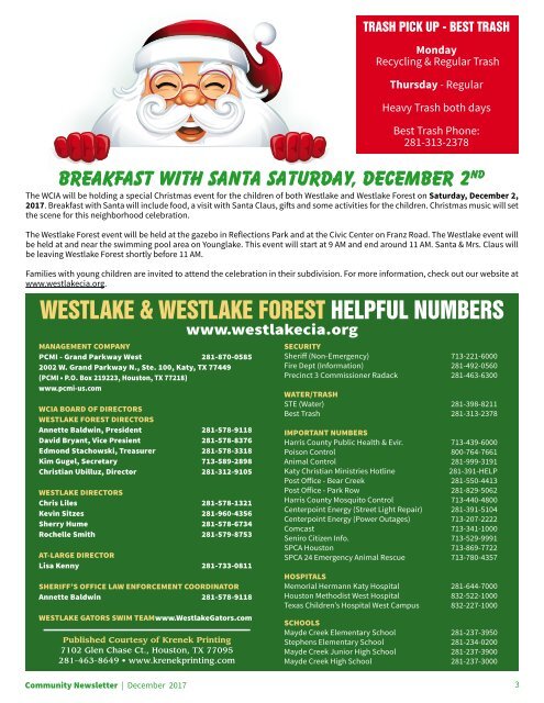 Westlake Forest December 2017