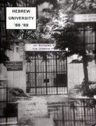 1987-1988 Rothberg Yearbook