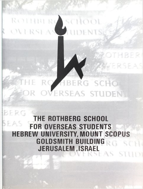 1988-1989 Rothberg Yearbook