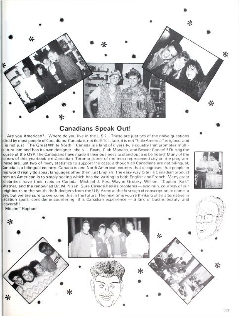 1988-1989 Rothberg Yearbook