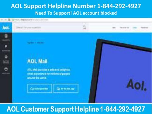 AOL Support Helplien Numeber USA