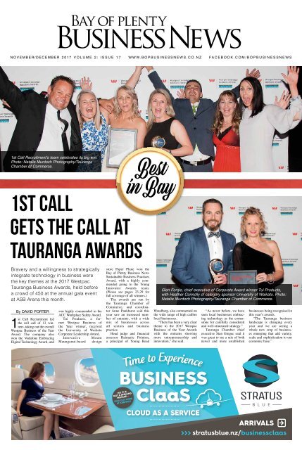 Bay of Plenty Business News November/December 2017