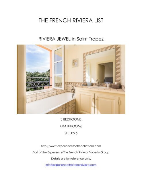 Riviera Jewel - Saint Tropez