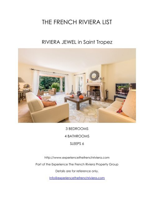 Riviera Jewel - Saint Tropez