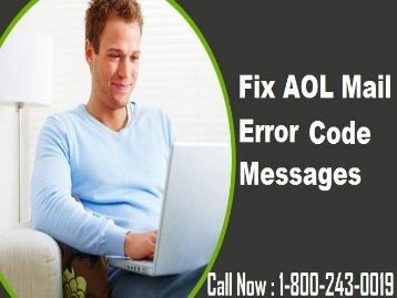 18002430019 |How To Fix AOL Mail Error Code Messages?