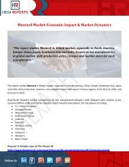 Mustard Market Economic Impact & Market Dynamics