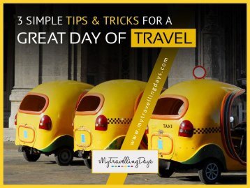 Simple Tips and Tricks to Plan Your Travel