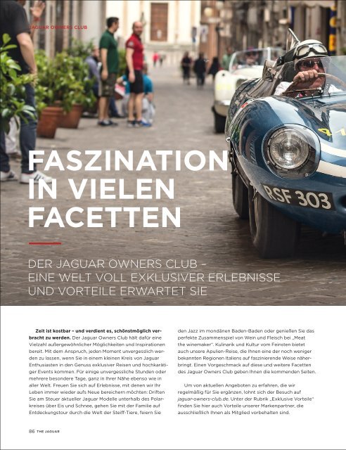 The Jaguar NR 03/2017 - DE