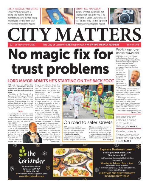 City Matters Edition 058