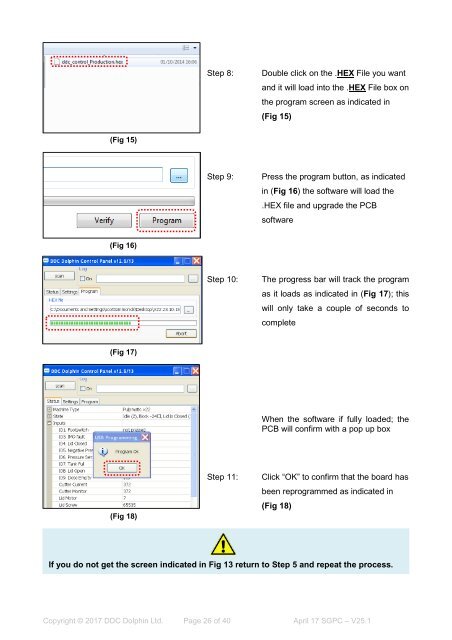 V25.1 Software Guide Panamatic Mini, Midi, Optima 2 v1.5