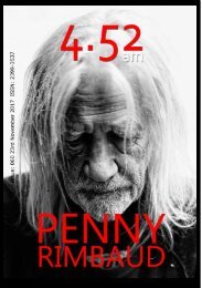 4.52am Issue: 060 The Penny Rimbaud Issue 23rd November 2017