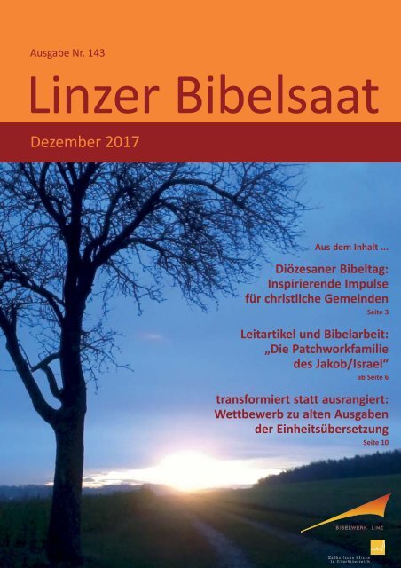 Linzer Bibelsaat (Nr. 143, Dezember 2017)