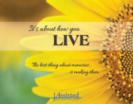 Hospice and Palliative Care Month | Assisted Memory Book