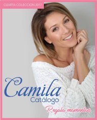 Catalogo Camila CUARTA COLECCION 2017