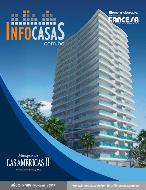 Revista InfoCasas Bolivia - Noviembre 2017