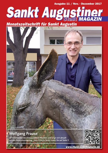 Sankt Augustiner Stadtmagazin, Ausgabe 11/ Dezember 2017