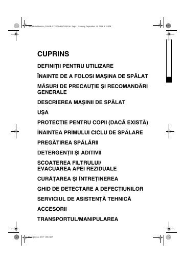 KitchenAid SPORT 1400 - SPORT 1400 RO (859230320000) Istruzioni per l'Uso