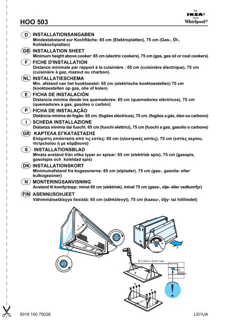 KitchenAid 845 350 80 - 845 350 80 NO (857950301010) Scheda programmi