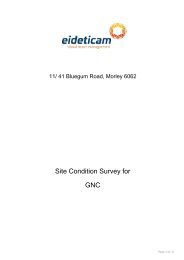 11_41 Bluegum Road Condition Report