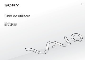 Sony VPCF24M1R - VPCF24M1R Mode d'emploi Roumain