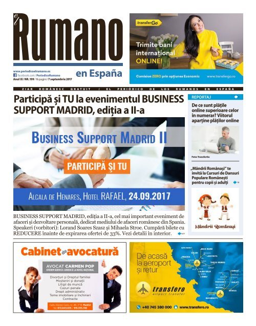 NumÄƒrul 199 Al Ziarului El Rumano