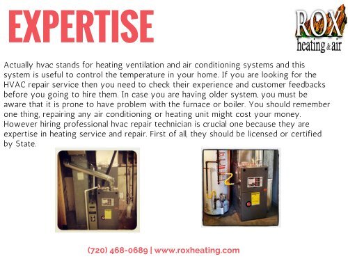 Get Excellent Heating And Repair Service