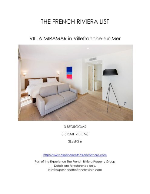 Villa Miramar - Villefranche-sur-Mer