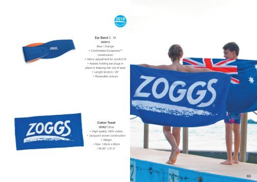 ZOGGS Schwimmbrillen und Equipment 2018