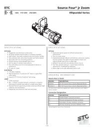 ETC Source Four® jr Zoom